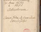 Zdjęcie nr 6 dla obiektu archiwalnego: Acta actorum, decretorum, sententiarum, erectionum, confirmationum, institutionum, resignationum, constitutionum, provisionum, quietationum, submissionum, protestationum, substitutionum R. D. Petri Gembicki, episcopi Cracoviensis, ducis Severiae in a. D. 1650 et 1651 acticatorum. Volumen V