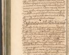 Zdjęcie nr 396 dla obiektu archiwalnego: Acta actorum, decretorum, sententiarum, erectionum, confirmationum, institutionum, resignationum, constitutionum, provisionum, quietationum, submissionum, protestationum, substitutionum R. D. Petri Gembicki, episcopi Cracoviensis, ducis Severiae in a. D. 1650 et 1651 acticatorum. Volumen V