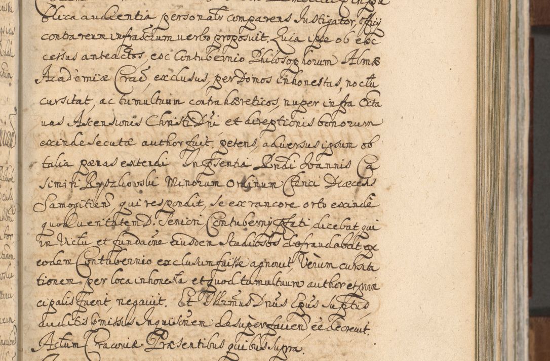 Zdjęcie nr 397 dla obiektu archiwalnego: Acta actorum, decretorum, sententiarum, erectionum, confirmationum, institutionum, resignationum, constitutionum, provisionum, quietationum, submissionum, protestationum, substitutionum R. D. Petri Gembicki, episcopi Cracoviensis, ducis Severiae in a. D. 1650 et 1651 acticatorum. Volumen V