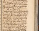 Zdjęcie nr 399 dla obiektu archiwalnego: Acta actorum, decretorum, sententiarum, erectionum, confirmationum, institutionum, resignationum, constitutionum, provisionum, quietationum, submissionum, protestationum, substitutionum R. D. Petri Gembicki, episcopi Cracoviensis, ducis Severiae in a. D. 1650 et 1651 acticatorum. Volumen V