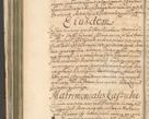 Zdjęcie nr 392 dla obiektu archiwalnego: Acta actorum, decretorum, sententiarum, erectionum, confirmationum, institutionum, resignationum, constitutionum, provisionum, quietationum, submissionum, protestationum, substitutionum R. D. Petri Gembicki, episcopi Cracoviensis, ducis Severiae in a. D. 1650 et 1651 acticatorum. Volumen V