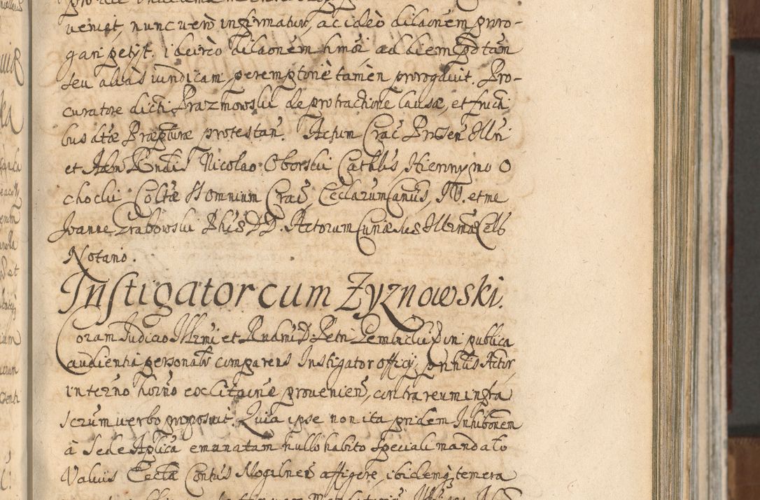 Zdjęcie nr 379 dla obiektu archiwalnego: Acta actorum, decretorum, sententiarum, erectionum, confirmationum, institutionum, resignationum, constitutionum, provisionum, quietationum, submissionum, protestationum, substitutionum R. D. Petri Gembicki, episcopi Cracoviensis, ducis Severiae in a. D. 1650 et 1651 acticatorum. Volumen V