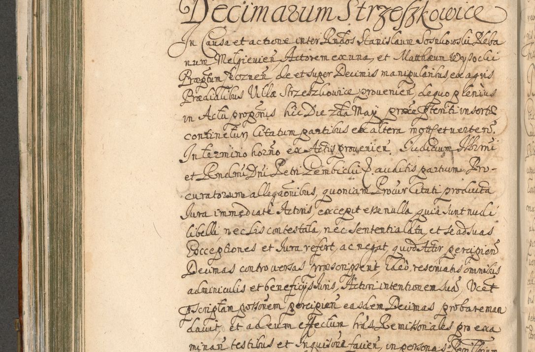 Zdjęcie nr 374 dla obiektu archiwalnego: Acta actorum, decretorum, sententiarum, erectionum, confirmationum, institutionum, resignationum, constitutionum, provisionum, quietationum, submissionum, protestationum, substitutionum R. D. Petri Gembicki, episcopi Cracoviensis, ducis Severiae in a. D. 1650 et 1651 acticatorum. Volumen V