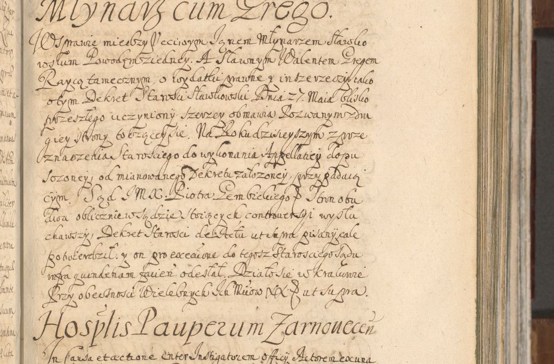 Zdjęcie nr 371 dla obiektu archiwalnego: Acta actorum, decretorum, sententiarum, erectionum, confirmationum, institutionum, resignationum, constitutionum, provisionum, quietationum, submissionum, protestationum, substitutionum R. D. Petri Gembicki, episcopi Cracoviensis, ducis Severiae in a. D. 1650 et 1651 acticatorum. Volumen V