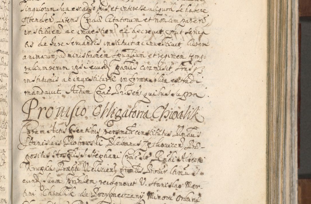 Zdjęcie nr 363 dla obiektu archiwalnego: Acta actorum, decretorum, sententiarum, erectionum, confirmationum, institutionum, resignationum, constitutionum, provisionum, quietationum, submissionum, protestationum, substitutionum R. D. Petri Gembicki, episcopi Cracoviensis, ducis Severiae in a. D. 1650 et 1651 acticatorum. Volumen V