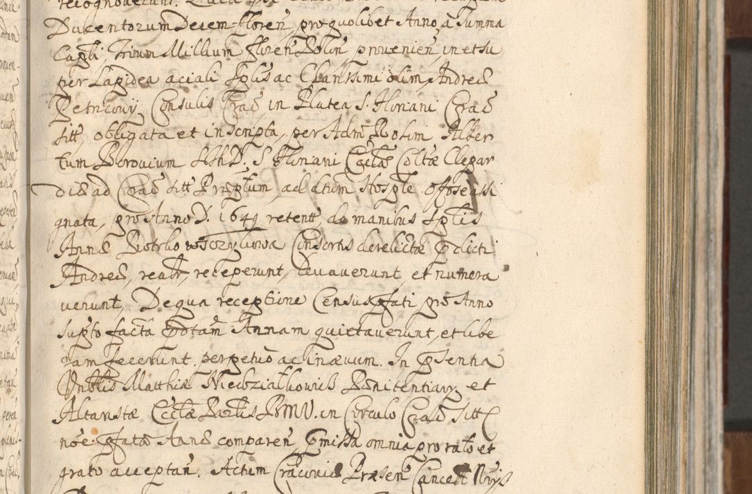 Zdjęcie nr 353 dla obiektu archiwalnego: Acta actorum, decretorum, sententiarum, erectionum, confirmationum, institutionum, resignationum, constitutionum, provisionum, quietationum, submissionum, protestationum, substitutionum R. D. Petri Gembicki, episcopi Cracoviensis, ducis Severiae in a. D. 1650 et 1651 acticatorum. Volumen V
