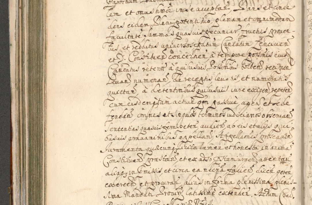 Zdjęcie nr 352 dla obiektu archiwalnego: Acta actorum, decretorum, sententiarum, erectionum, confirmationum, institutionum, resignationum, constitutionum, provisionum, quietationum, submissionum, protestationum, substitutionum R. D. Petri Gembicki, episcopi Cracoviensis, ducis Severiae in a. D. 1650 et 1651 acticatorum. Volumen V