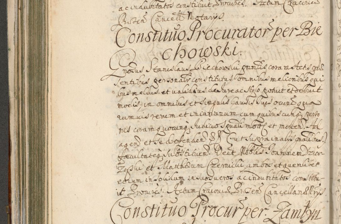 Zdjęcie nr 350 dla obiektu archiwalnego: Acta actorum, decretorum, sententiarum, erectionum, confirmationum, institutionum, resignationum, constitutionum, provisionum, quietationum, submissionum, protestationum, substitutionum R. D. Petri Gembicki, episcopi Cracoviensis, ducis Severiae in a. D. 1650 et 1651 acticatorum. Volumen V