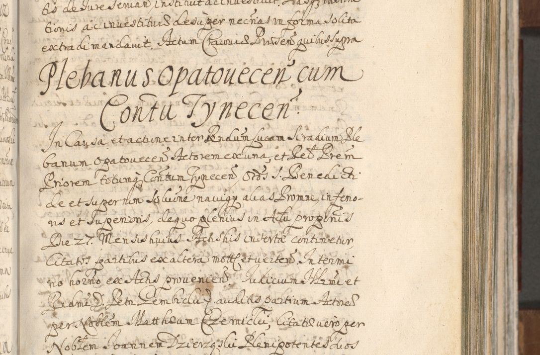 Zdjęcie nr 345 dla obiektu archiwalnego: Acta actorum, decretorum, sententiarum, erectionum, confirmationum, institutionum, resignationum, constitutionum, provisionum, quietationum, submissionum, protestationum, substitutionum R. D. Petri Gembicki, episcopi Cracoviensis, ducis Severiae in a. D. 1650 et 1651 acticatorum. Volumen V