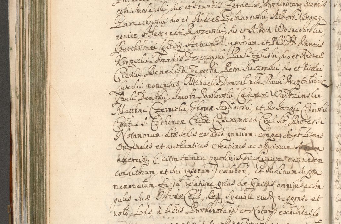Zdjęcie nr 336 dla obiektu archiwalnego: Acta actorum, decretorum, sententiarum, erectionum, confirmationum, institutionum, resignationum, constitutionum, provisionum, quietationum, submissionum, protestationum, substitutionum R. D. Petri Gembicki, episcopi Cracoviensis, ducis Severiae in a. D. 1650 et 1651 acticatorum. Volumen V