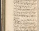 Zdjęcie nr 332 dla obiektu archiwalnego: Acta actorum, decretorum, sententiarum, erectionum, confirmationum, institutionum, resignationum, constitutionum, provisionum, quietationum, submissionum, protestationum, substitutionum R. D. Petri Gembicki, episcopi Cracoviensis, ducis Severiae in a. D. 1650 et 1651 acticatorum. Volumen V