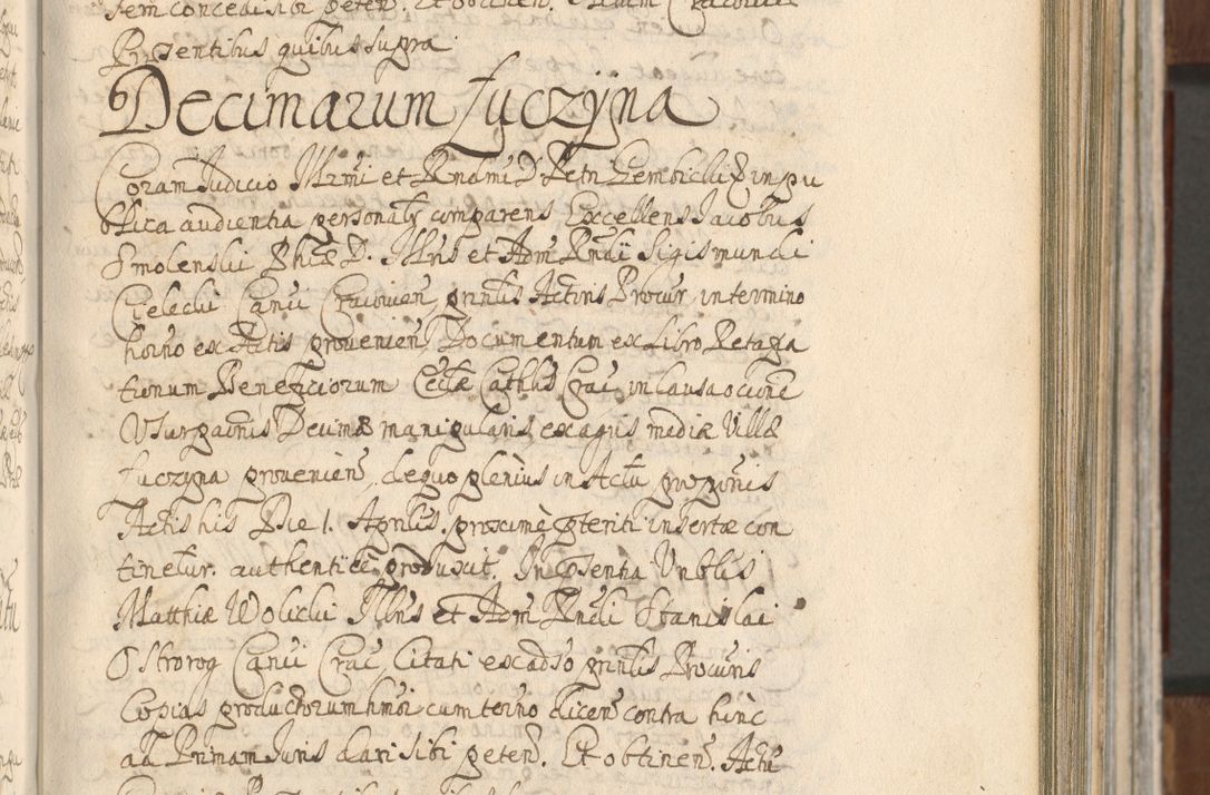 Zdjęcie nr 331 dla obiektu archiwalnego: Acta actorum, decretorum, sententiarum, erectionum, confirmationum, institutionum, resignationum, constitutionum, provisionum, quietationum, submissionum, protestationum, substitutionum R. D. Petri Gembicki, episcopi Cracoviensis, ducis Severiae in a. D. 1650 et 1651 acticatorum. Volumen V