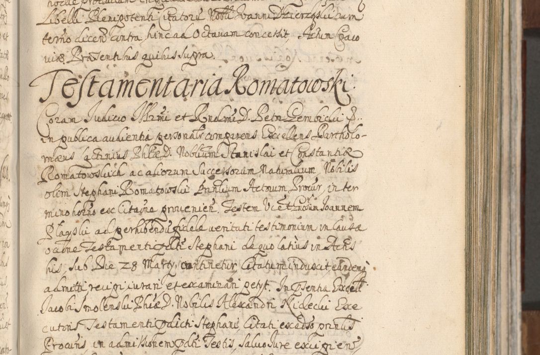 Zdjęcie nr 329 dla obiektu archiwalnego: Acta actorum, decretorum, sententiarum, erectionum, confirmationum, institutionum, resignationum, constitutionum, provisionum, quietationum, submissionum, protestationum, substitutionum R. D. Petri Gembicki, episcopi Cracoviensis, ducis Severiae in a. D. 1650 et 1651 acticatorum. Volumen V