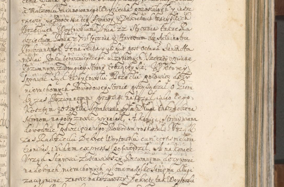 Zdjęcie nr 323 dla obiektu archiwalnego: Acta actorum, decretorum, sententiarum, erectionum, confirmationum, institutionum, resignationum, constitutionum, provisionum, quietationum, submissionum, protestationum, substitutionum R. D. Petri Gembicki, episcopi Cracoviensis, ducis Severiae in a. D. 1650 et 1651 acticatorum. Volumen V