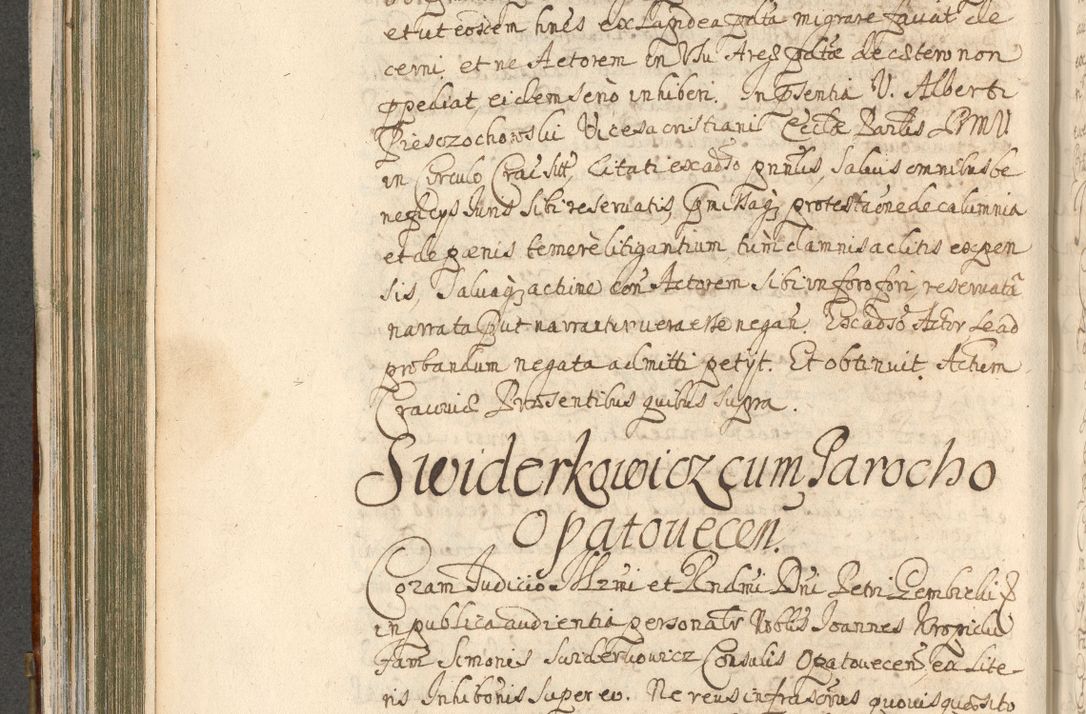 Zdjęcie nr 326 dla obiektu archiwalnego: Acta actorum, decretorum, sententiarum, erectionum, confirmationum, institutionum, resignationum, constitutionum, provisionum, quietationum, submissionum, protestationum, substitutionum R. D. Petri Gembicki, episcopi Cracoviensis, ducis Severiae in a. D. 1650 et 1651 acticatorum. Volumen V