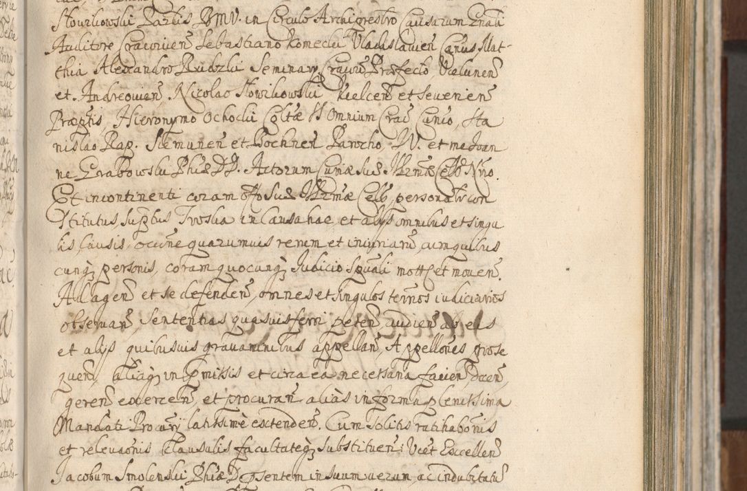 Zdjęcie nr 325 dla obiektu archiwalnego: Acta actorum, decretorum, sententiarum, erectionum, confirmationum, institutionum, resignationum, constitutionum, provisionum, quietationum, submissionum, protestationum, substitutionum R. D. Petri Gembicki, episcopi Cracoviensis, ducis Severiae in a. D. 1650 et 1651 acticatorum. Volumen V