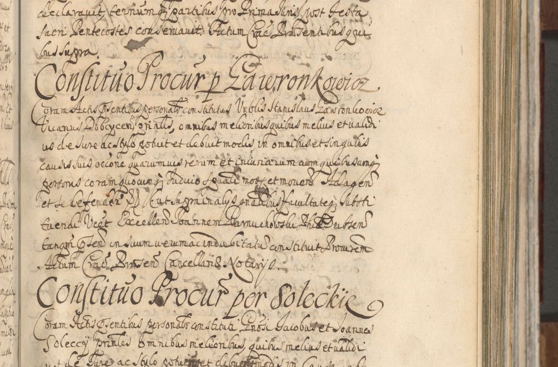 Zdjęcie nr 319 dla obiektu archiwalnego: Acta actorum, decretorum, sententiarum, erectionum, confirmationum, institutionum, resignationum, constitutionum, provisionum, quietationum, submissionum, protestationum, substitutionum R. D. Petri Gembicki, episcopi Cracoviensis, ducis Severiae in a. D. 1650 et 1651 acticatorum. Volumen V