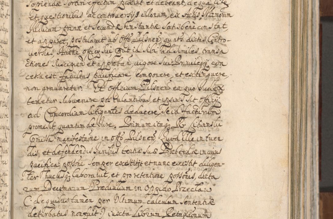 Zdjęcie nr 313 dla obiektu archiwalnego: Acta actorum, decretorum, sententiarum, erectionum, confirmationum, institutionum, resignationum, constitutionum, provisionum, quietationum, submissionum, protestationum, substitutionum R. D. Petri Gembicki, episcopi Cracoviensis, ducis Severiae in a. D. 1650 et 1651 acticatorum. Volumen V
