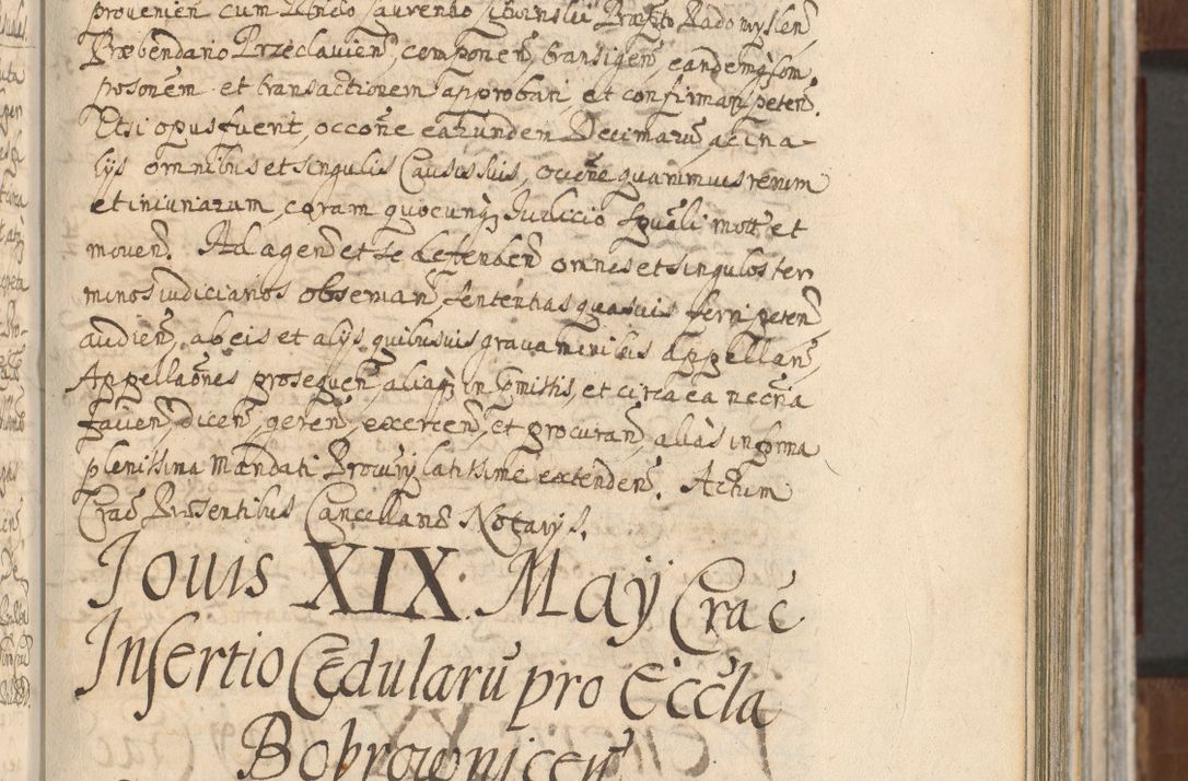 Zdjęcie nr 307 dla obiektu archiwalnego: Acta actorum, decretorum, sententiarum, erectionum, confirmationum, institutionum, resignationum, constitutionum, provisionum, quietationum, submissionum, protestationum, substitutionum R. D. Petri Gembicki, episcopi Cracoviensis, ducis Severiae in a. D. 1650 et 1651 acticatorum. Volumen V
