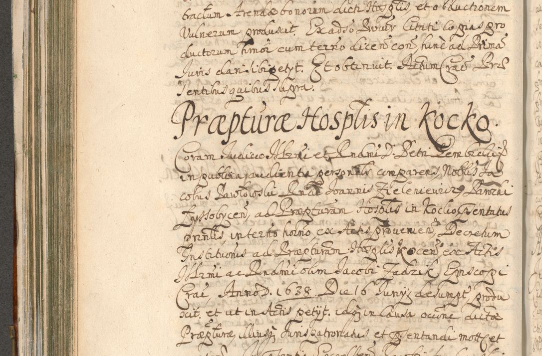 Zdjęcie nr 300 dla obiektu archiwalnego: Acta actorum, decretorum, sententiarum, erectionum, confirmationum, institutionum, resignationum, constitutionum, provisionum, quietationum, submissionum, protestationum, substitutionum R. D. Petri Gembicki, episcopi Cracoviensis, ducis Severiae in a. D. 1650 et 1651 acticatorum. Volumen V
