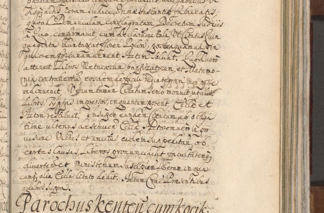 Zdjęcie nr 297 dla obiektu archiwalnego: Acta actorum, decretorum, sententiarum, erectionum, confirmationum, institutionum, resignationum, constitutionum, provisionum, quietationum, submissionum, protestationum, substitutionum R. D. Petri Gembicki, episcopi Cracoviensis, ducis Severiae in a. D. 1650 et 1651 acticatorum. Volumen V