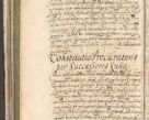 Zdjęcie nr 294 dla obiektu archiwalnego: Acta actorum, decretorum, sententiarum, erectionum, confirmationum, institutionum, resignationum, constitutionum, provisionum, quietationum, submissionum, protestationum, substitutionum R. D. Petri Gembicki, episcopi Cracoviensis, ducis Severiae in a. D. 1650 et 1651 acticatorum. Volumen V