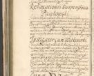 Zdjęcie nr 290 dla obiektu archiwalnego: Acta actorum, decretorum, sententiarum, erectionum, confirmationum, institutionum, resignationum, constitutionum, provisionum, quietationum, submissionum, protestationum, substitutionum R. D. Petri Gembicki, episcopi Cracoviensis, ducis Severiae in a. D. 1650 et 1651 acticatorum. Volumen V
