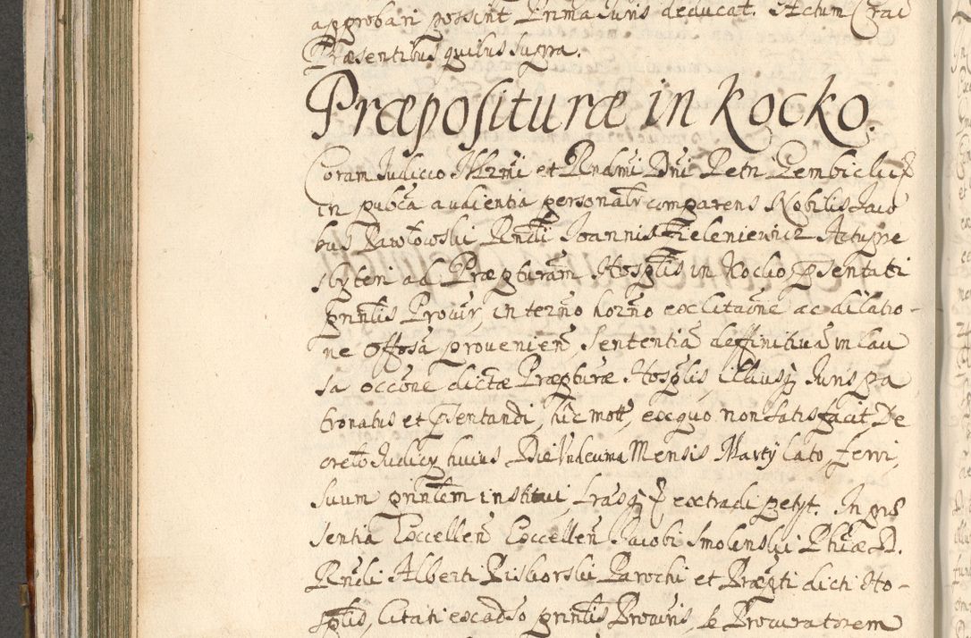 Zdjęcie nr 288 dla obiektu archiwalnego: Acta actorum, decretorum, sententiarum, erectionum, confirmationum, institutionum, resignationum, constitutionum, provisionum, quietationum, submissionum, protestationum, substitutionum R. D. Petri Gembicki, episcopi Cracoviensis, ducis Severiae in a. D. 1650 et 1651 acticatorum. Volumen V