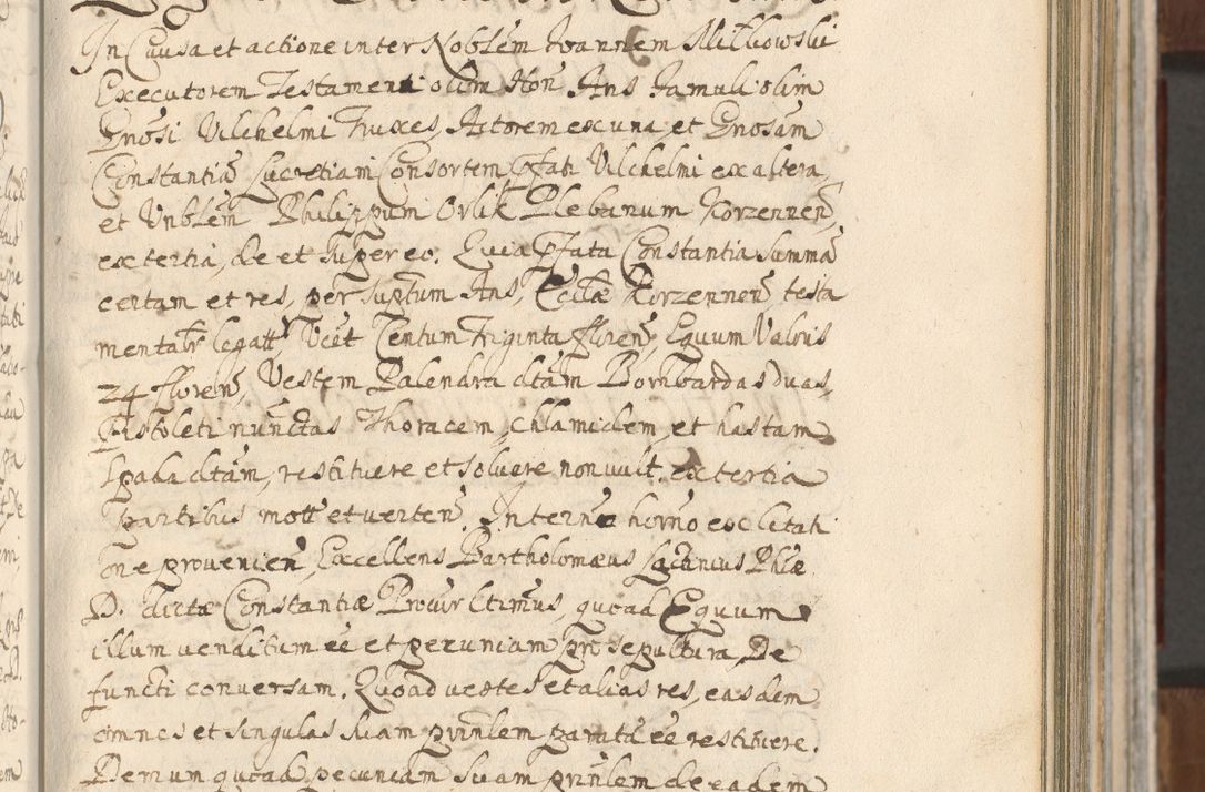 Zdjęcie nr 289 dla obiektu archiwalnego: Acta actorum, decretorum, sententiarum, erectionum, confirmationum, institutionum, resignationum, constitutionum, provisionum, quietationum, submissionum, protestationum, substitutionum R. D. Petri Gembicki, episcopi Cracoviensis, ducis Severiae in a. D. 1650 et 1651 acticatorum. Volumen V