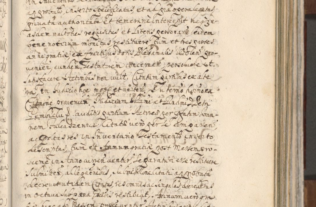 Zdjęcie nr 285 dla obiektu archiwalnego: Acta actorum, decretorum, sententiarum, erectionum, confirmationum, institutionum, resignationum, constitutionum, provisionum, quietationum, submissionum, protestationum, substitutionum R. D. Petri Gembicki, episcopi Cracoviensis, ducis Severiae in a. D. 1650 et 1651 acticatorum. Volumen V