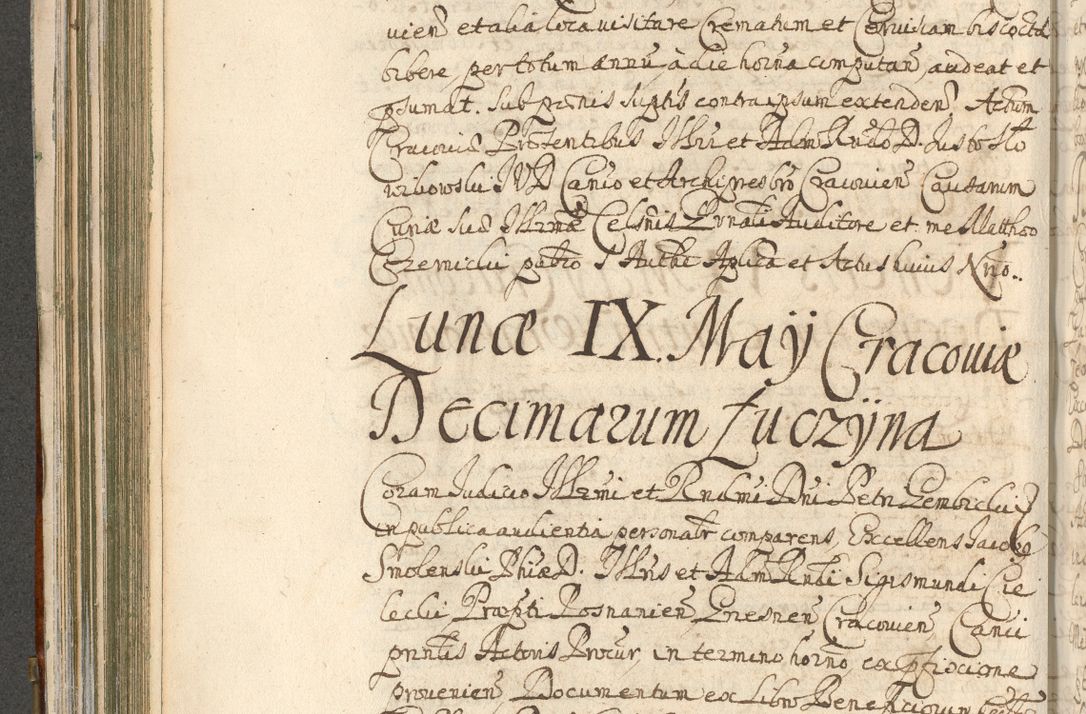 Zdjęcie nr 274 dla obiektu archiwalnego: Acta actorum, decretorum, sententiarum, erectionum, confirmationum, institutionum, resignationum, constitutionum, provisionum, quietationum, submissionum, protestationum, substitutionum R. D. Petri Gembicki, episcopi Cracoviensis, ducis Severiae in a. D. 1650 et 1651 acticatorum. Volumen V