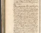 Zdjęcie nr 254 dla obiektu archiwalnego: Acta actorum, decretorum, sententiarum, erectionum, confirmationum, institutionum, resignationum, constitutionum, provisionum, quietationum, submissionum, protestationum, substitutionum R. D. Petri Gembicki, episcopi Cracoviensis, ducis Severiae in a. D. 1650 et 1651 acticatorum. Volumen V