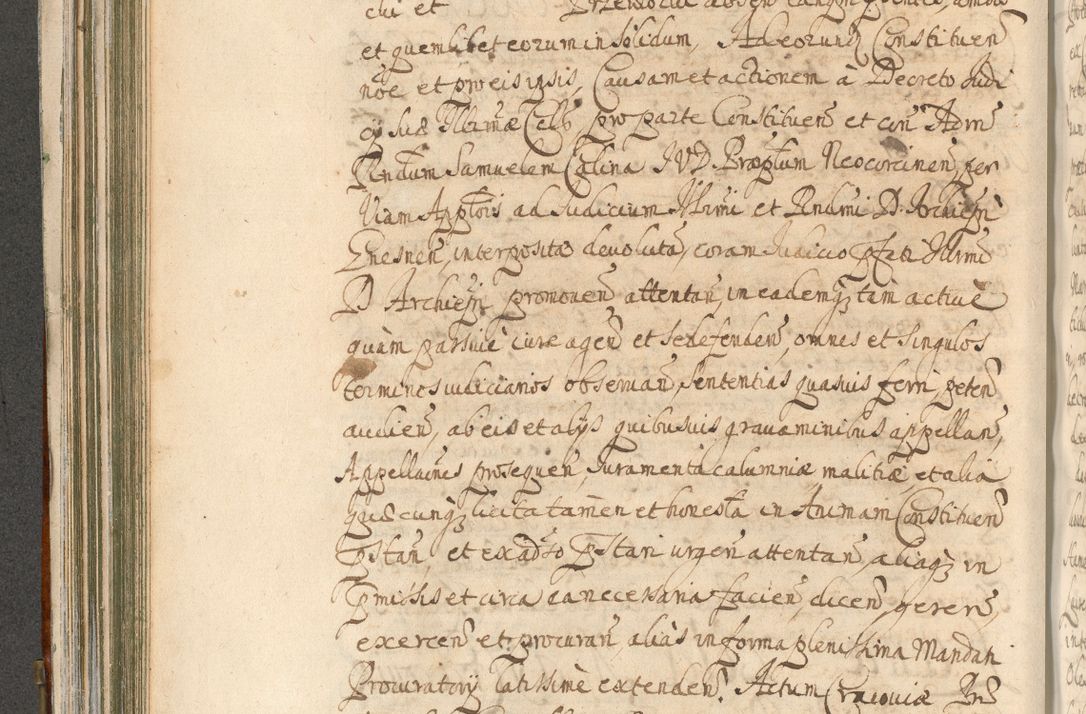 Zdjęcie nr 252 dla obiektu archiwalnego: Acta actorum, decretorum, sententiarum, erectionum, confirmationum, institutionum, resignationum, constitutionum, provisionum, quietationum, submissionum, protestationum, substitutionum R. D. Petri Gembicki, episcopi Cracoviensis, ducis Severiae in a. D. 1650 et 1651 acticatorum. Volumen V