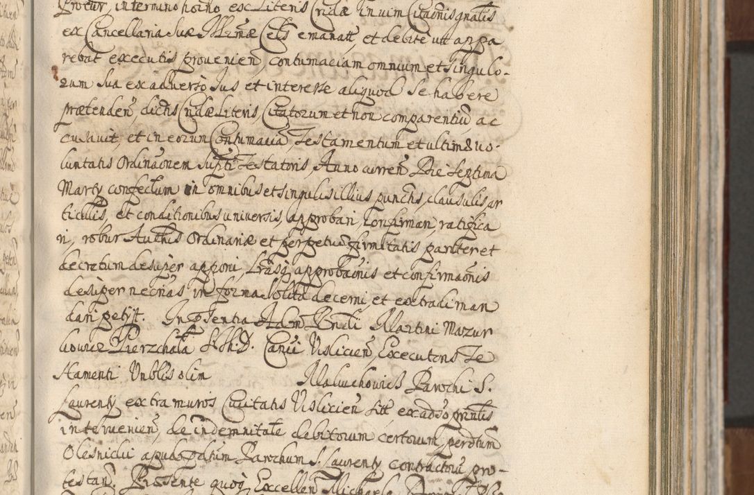 Zdjęcie nr 253 dla obiektu archiwalnego: Acta actorum, decretorum, sententiarum, erectionum, confirmationum, institutionum, resignationum, constitutionum, provisionum, quietationum, submissionum, protestationum, substitutionum R. D. Petri Gembicki, episcopi Cracoviensis, ducis Severiae in a. D. 1650 et 1651 acticatorum. Volumen V