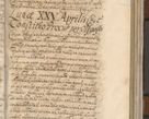 Zdjęcie nr 249 dla obiektu archiwalnego: Acta actorum, decretorum, sententiarum, erectionum, confirmationum, institutionum, resignationum, constitutionum, provisionum, quietationum, submissionum, protestationum, substitutionum R. D. Petri Gembicki, episcopi Cracoviensis, ducis Severiae in a. D. 1650 et 1651 acticatorum. Volumen V