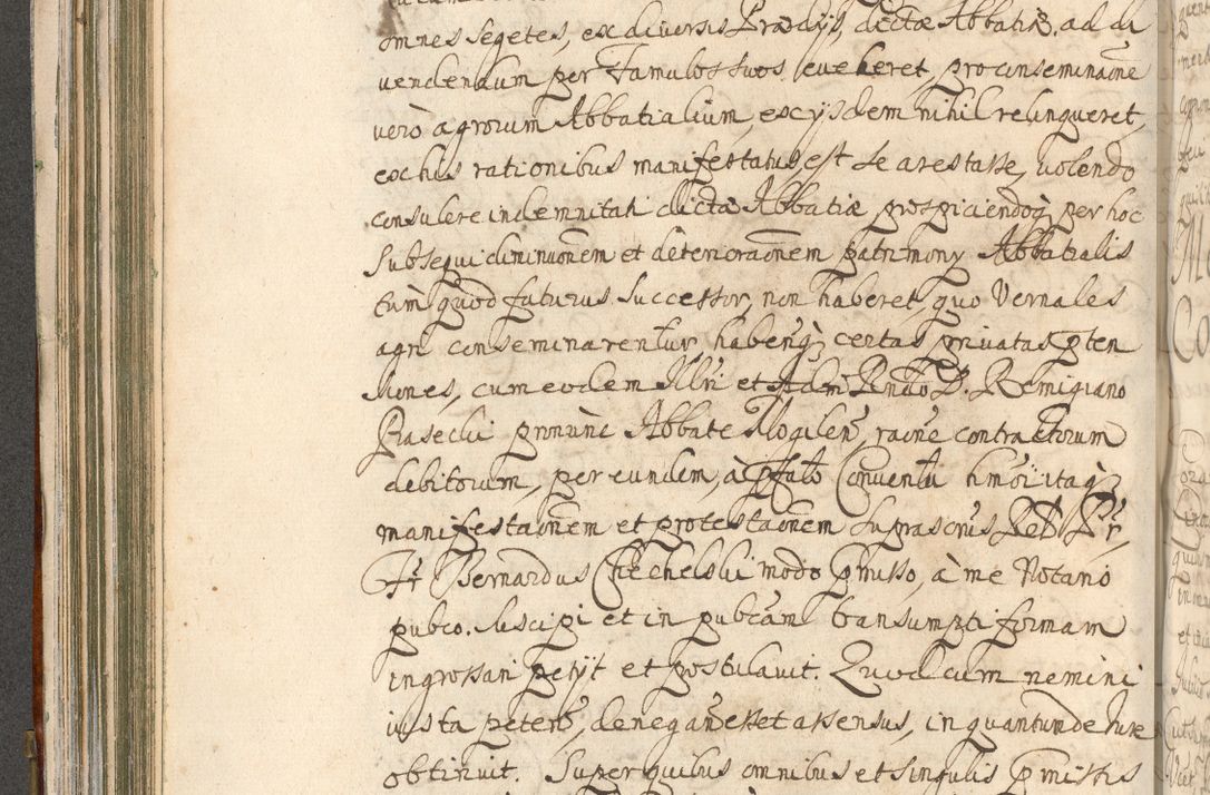 Zdjęcie nr 246 dla obiektu archiwalnego: Acta actorum, decretorum, sententiarum, erectionum, confirmationum, institutionum, resignationum, constitutionum, provisionum, quietationum, submissionum, protestationum, substitutionum R. D. Petri Gembicki, episcopi Cracoviensis, ducis Severiae in a. D. 1650 et 1651 acticatorum. Volumen V