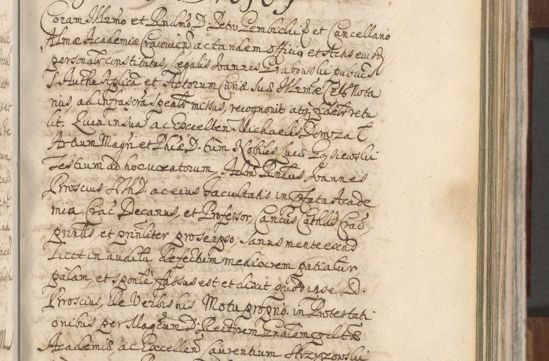 Zdjęcie nr 239 dla obiektu archiwalnego: Acta actorum, decretorum, sententiarum, erectionum, confirmationum, institutionum, resignationum, constitutionum, provisionum, quietationum, submissionum, protestationum, substitutionum R. D. Petri Gembicki, episcopi Cracoviensis, ducis Severiae in a. D. 1650 et 1651 acticatorum. Volumen V