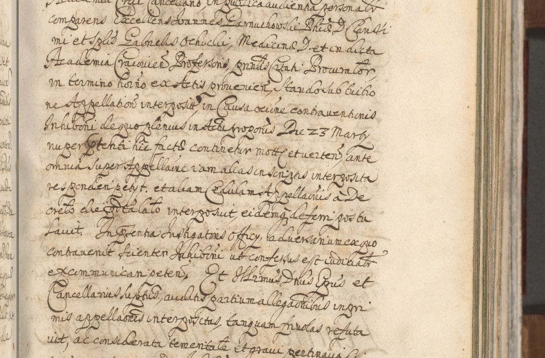 Zdjęcie nr 237 dla obiektu archiwalnego: Acta actorum, decretorum, sententiarum, erectionum, confirmationum, institutionum, resignationum, constitutionum, provisionum, quietationum, submissionum, protestationum, substitutionum R. D. Petri Gembicki, episcopi Cracoviensis, ducis Severiae in a. D. 1650 et 1651 acticatorum. Volumen V