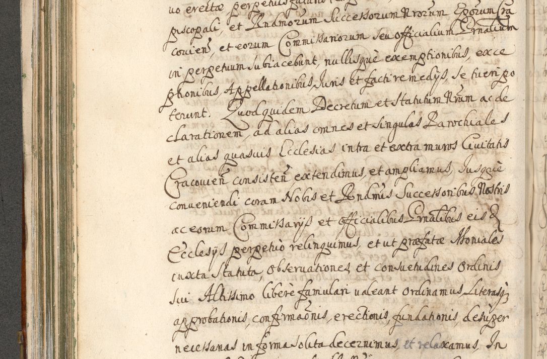 Zdjęcie nr 228 dla obiektu archiwalnego: Acta actorum, decretorum, sententiarum, erectionum, confirmationum, institutionum, resignationum, constitutionum, provisionum, quietationum, submissionum, protestationum, substitutionum R. D. Petri Gembicki, episcopi Cracoviensis, ducis Severiae in a. D. 1650 et 1651 acticatorum. Volumen V