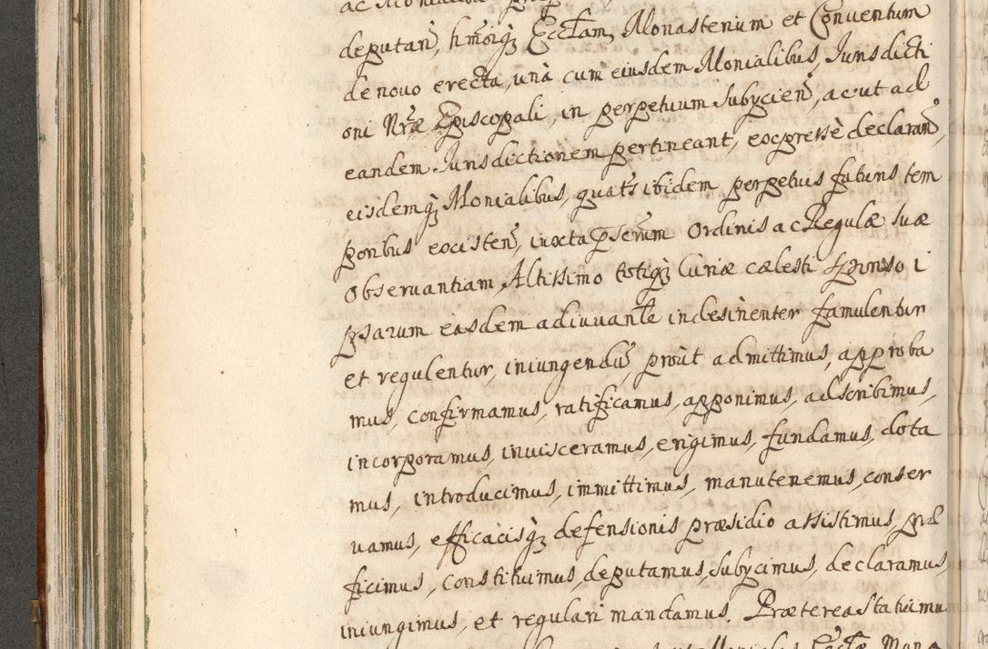 Zdjęcie nr 226 dla obiektu archiwalnego: Acta actorum, decretorum, sententiarum, erectionum, confirmationum, institutionum, resignationum, constitutionum, provisionum, quietationum, submissionum, protestationum, substitutionum R. D. Petri Gembicki, episcopi Cracoviensis, ducis Severiae in a. D. 1650 et 1651 acticatorum. Volumen V