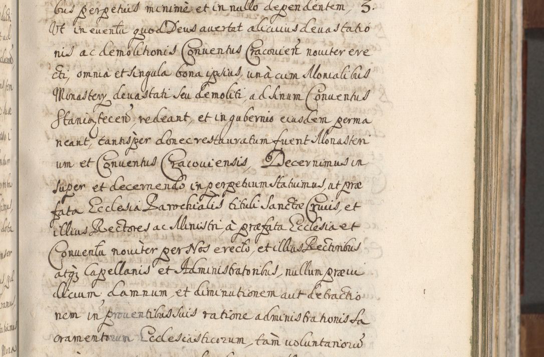 Zdjęcie nr 227 dla obiektu archiwalnego: Acta actorum, decretorum, sententiarum, erectionum, confirmationum, institutionum, resignationum, constitutionum, provisionum, quietationum, submissionum, protestationum, substitutionum R. D. Petri Gembicki, episcopi Cracoviensis, ducis Severiae in a. D. 1650 et 1651 acticatorum. Volumen V
