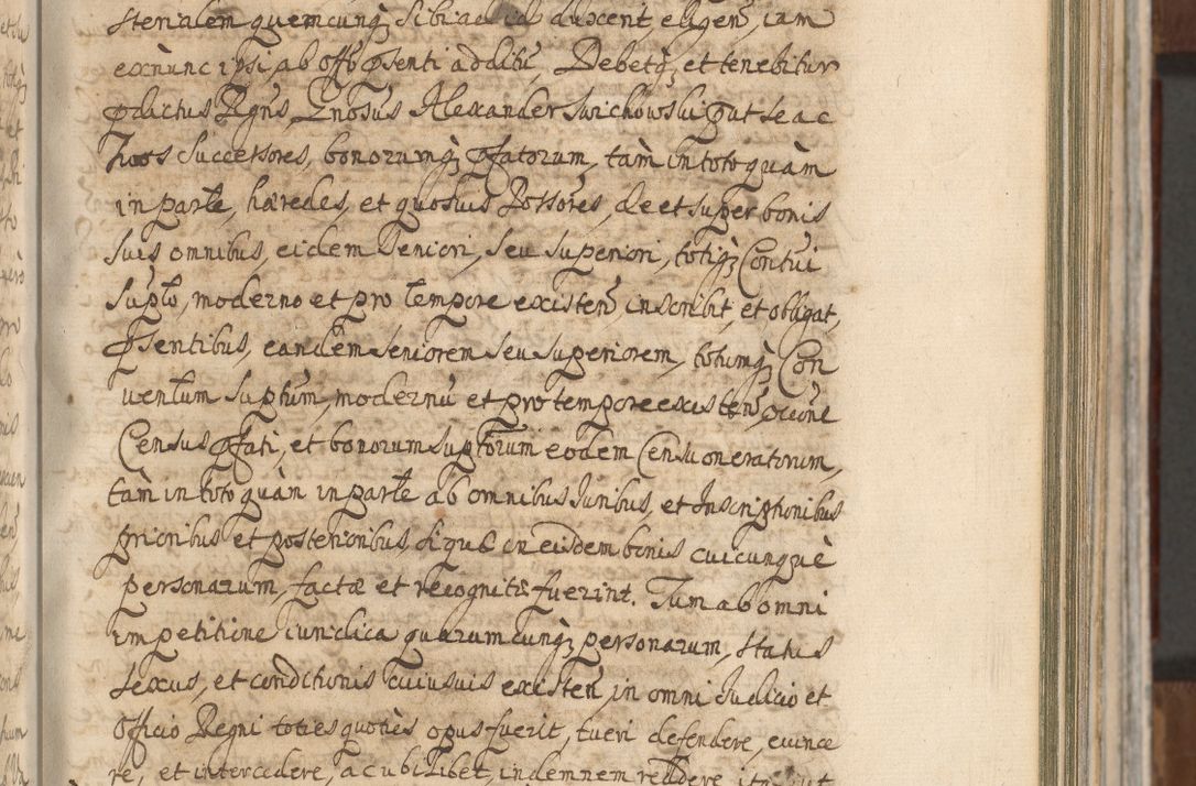 Zdjęcie nr 219 dla obiektu archiwalnego: Acta actorum, decretorum, sententiarum, erectionum, confirmationum, institutionum, resignationum, constitutionum, provisionum, quietationum, submissionum, protestationum, substitutionum R. D. Petri Gembicki, episcopi Cracoviensis, ducis Severiae in a. D. 1650 et 1651 acticatorum. Volumen V