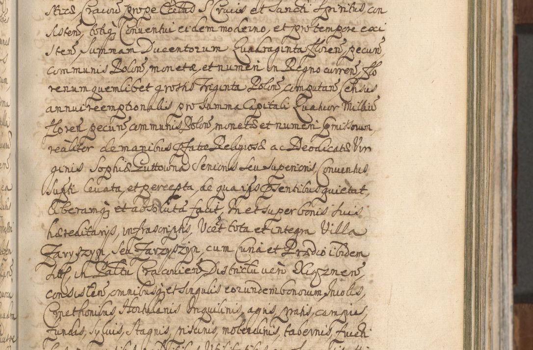 Zdjęcie nr 217 dla obiektu archiwalnego: Acta actorum, decretorum, sententiarum, erectionum, confirmationum, institutionum, resignationum, constitutionum, provisionum, quietationum, submissionum, protestationum, substitutionum R. D. Petri Gembicki, episcopi Cracoviensis, ducis Severiae in a. D. 1650 et 1651 acticatorum. Volumen V