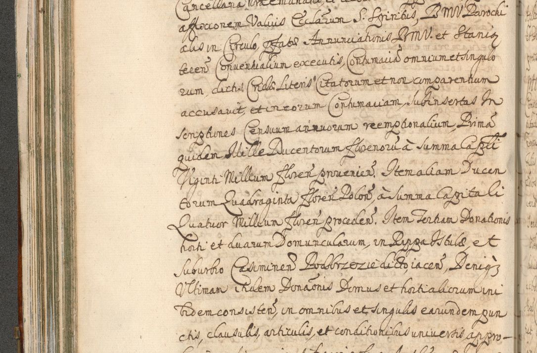 Zdjęcie nr 210 dla obiektu archiwalnego: Acta actorum, decretorum, sententiarum, erectionum, confirmationum, institutionum, resignationum, constitutionum, provisionum, quietationum, submissionum, protestationum, substitutionum R. D. Petri Gembicki, episcopi Cracoviensis, ducis Severiae in a. D. 1650 et 1651 acticatorum. Volumen V