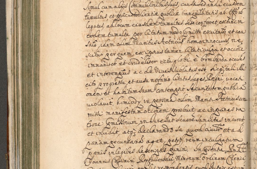 Zdjęcie nr 402 dla obiektu archiwalnego: Acta actorum, decretorum, sententiarum, erectionum, confirmationum, institutionum, resignationum, constitutionum, provisionum, quietationum, submissionum, protestationum, substitutionum R. D. Petri Gembicki, episcopi Cracoviensis, ducis Severiae in a. D. 1650 et 1651 acticatorum. Volumen V