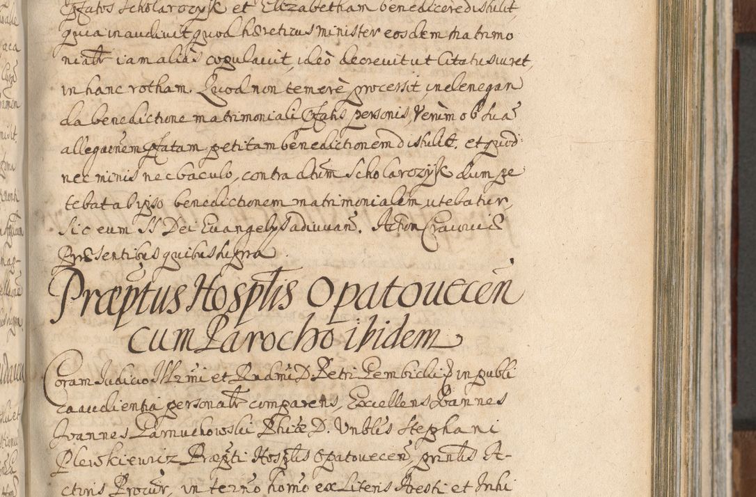 Zdjęcie nr 601 dla obiektu archiwalnego: Acta actorum, decretorum, sententiarum, erectionum, confirmationum, institutionum, resignationum, constitutionum, provisionum, quietationum, submissionum, protestationum, substitutionum R. D. Petri Gembicki, episcopi Cracoviensis, ducis Severiae in a. D. 1650 et 1651 acticatorum. Volumen V