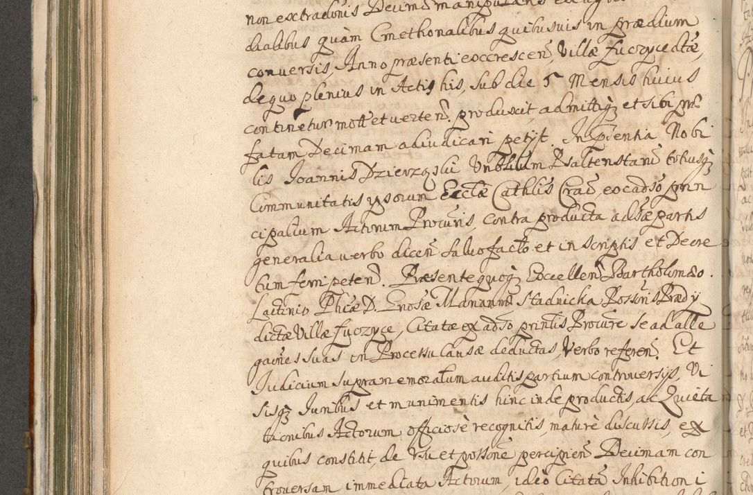 Zdjęcie nr 598 dla obiektu archiwalnego: Acta actorum, decretorum, sententiarum, erectionum, confirmationum, institutionum, resignationum, constitutionum, provisionum, quietationum, submissionum, protestationum, substitutionum R. D. Petri Gembicki, episcopi Cracoviensis, ducis Severiae in a. D. 1650 et 1651 acticatorum. Volumen V
