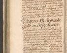 Zdjęcie nr 592 dla obiektu archiwalnego: Acta actorum, decretorum, sententiarum, erectionum, confirmationum, institutionum, resignationum, constitutionum, provisionum, quietationum, submissionum, protestationum, substitutionum R. D. Petri Gembicki, episcopi Cracoviensis, ducis Severiae in a. D. 1650 et 1651 acticatorum. Volumen V