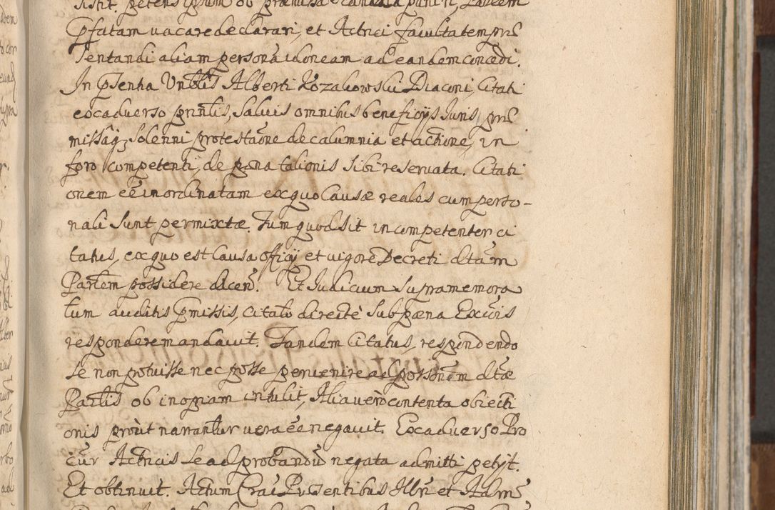Zdjęcie nr 593 dla obiektu archiwalnego: Acta actorum, decretorum, sententiarum, erectionum, confirmationum, institutionum, resignationum, constitutionum, provisionum, quietationum, submissionum, protestationum, substitutionum R. D. Petri Gembicki, episcopi Cracoviensis, ducis Severiae in a. D. 1650 et 1651 acticatorum. Volumen V