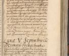 Zdjęcie nr 575 dla obiektu archiwalnego: Acta actorum, decretorum, sententiarum, erectionum, confirmationum, institutionum, resignationum, constitutionum, provisionum, quietationum, submissionum, protestationum, substitutionum R. D. Petri Gembicki, episcopi Cracoviensis, ducis Severiae in a. D. 1650 et 1651 acticatorum. Volumen V
